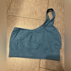 Garage one strap crop top